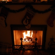 Christmas fire